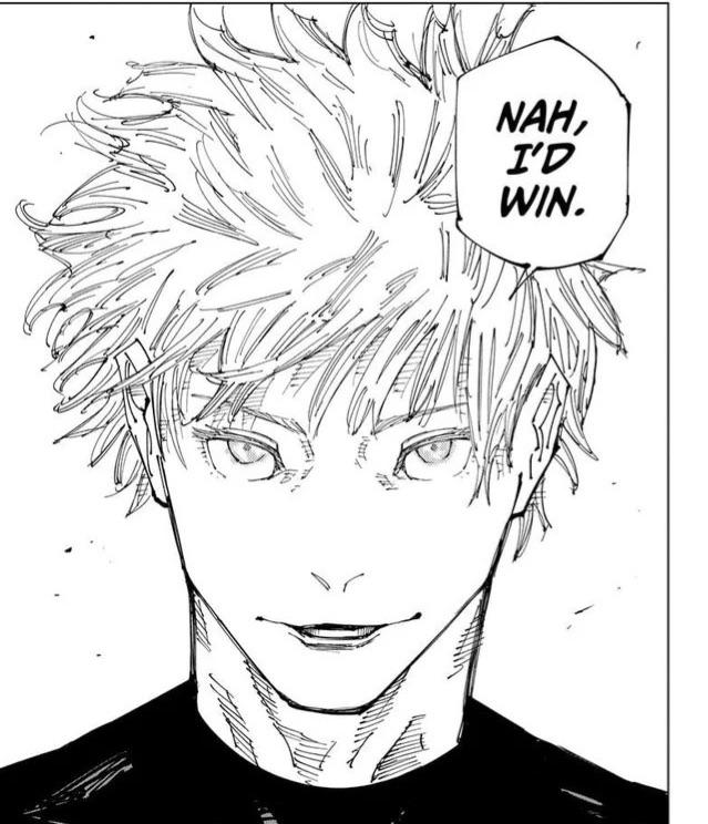A second photo of Gojo